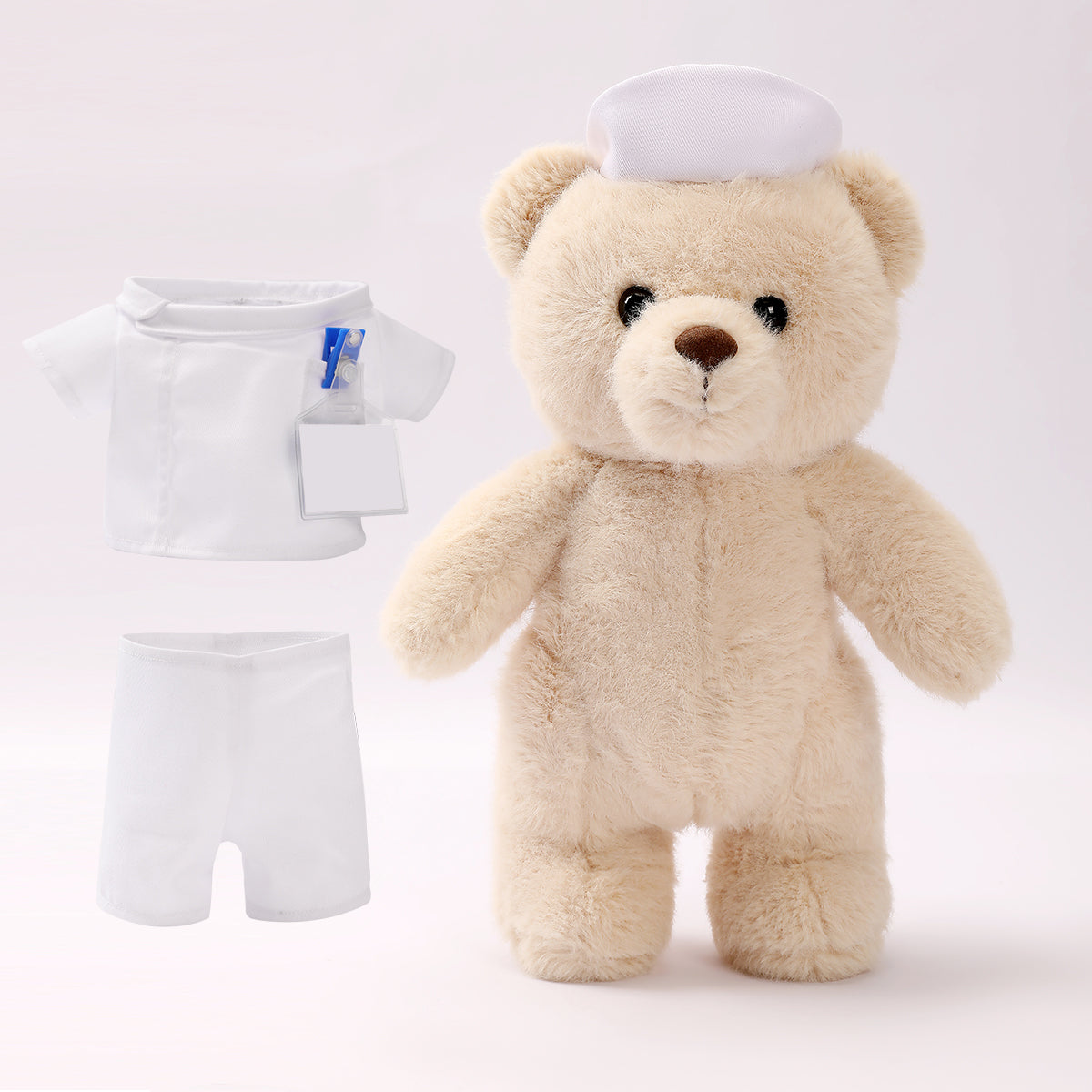 Ours infirmière Profetoy, hauteur 30 cm, parfait pour les câlins