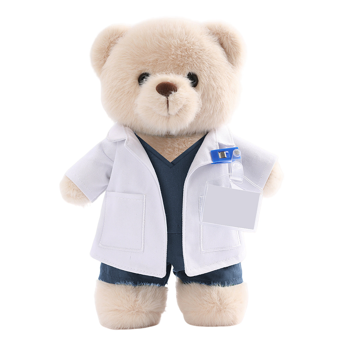 Profetoy Doctor Bear/Nurse Bear, Height 12 Inches, Perfect for Cuddling