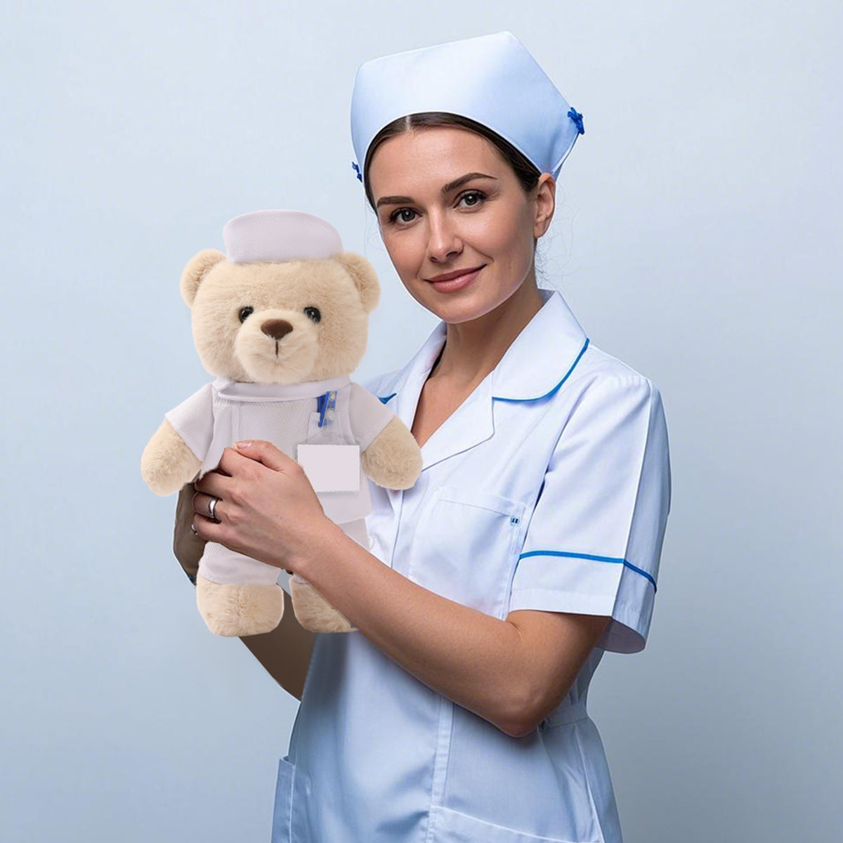 Profetoy Nurse Bear, Height 12 Inches, Perfect for Cuddling