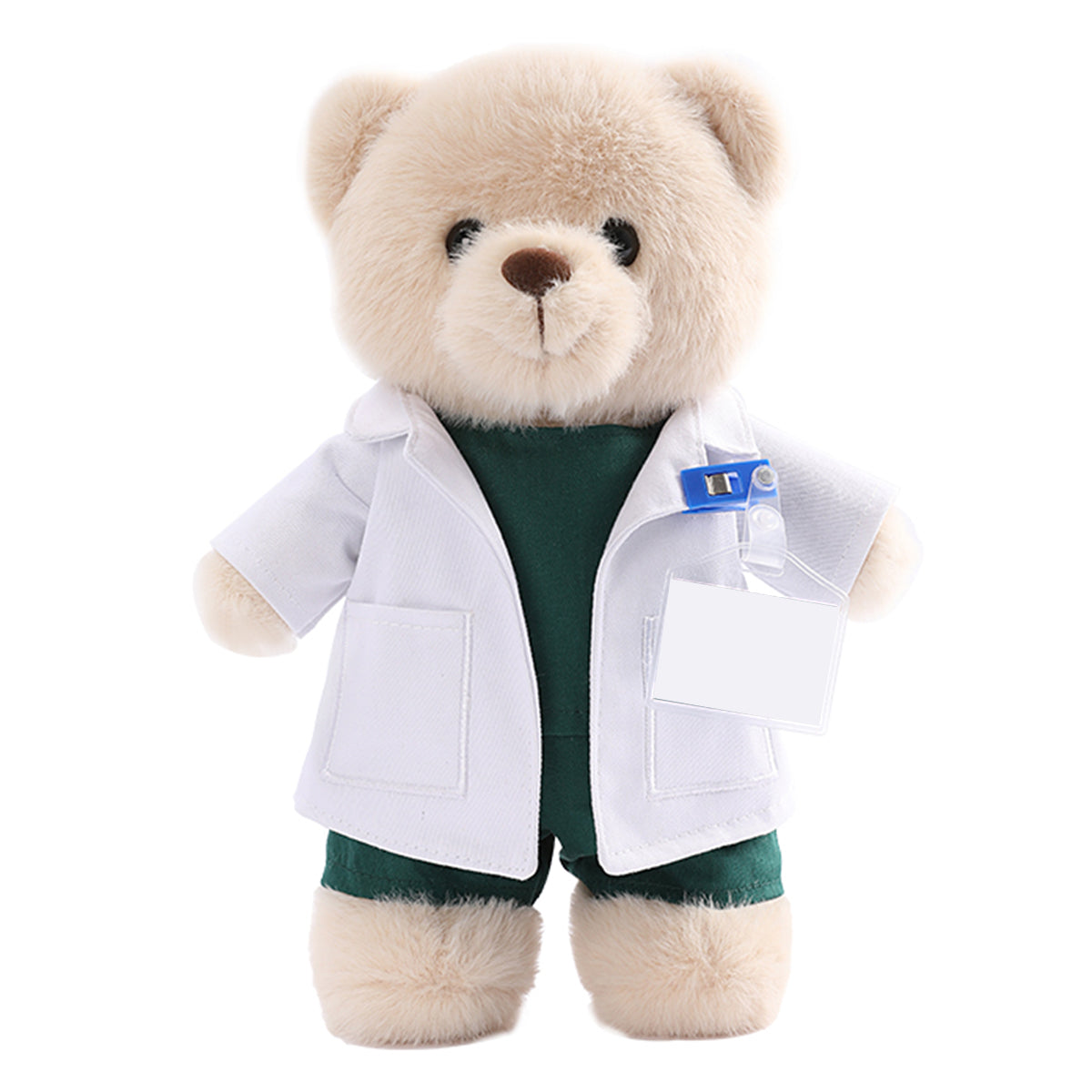 Profetoy Doctor Bear, Height 12 Inches, Perfect for Cuddling