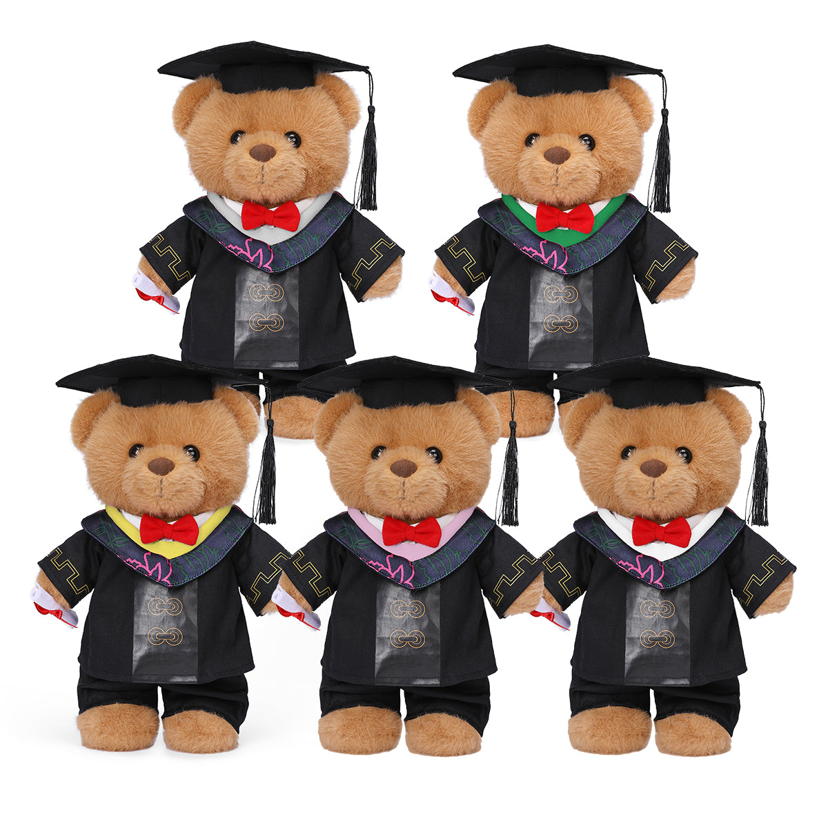 Profetoy Graduation Bear, Height 12 Inches, Perfect for Cuddling