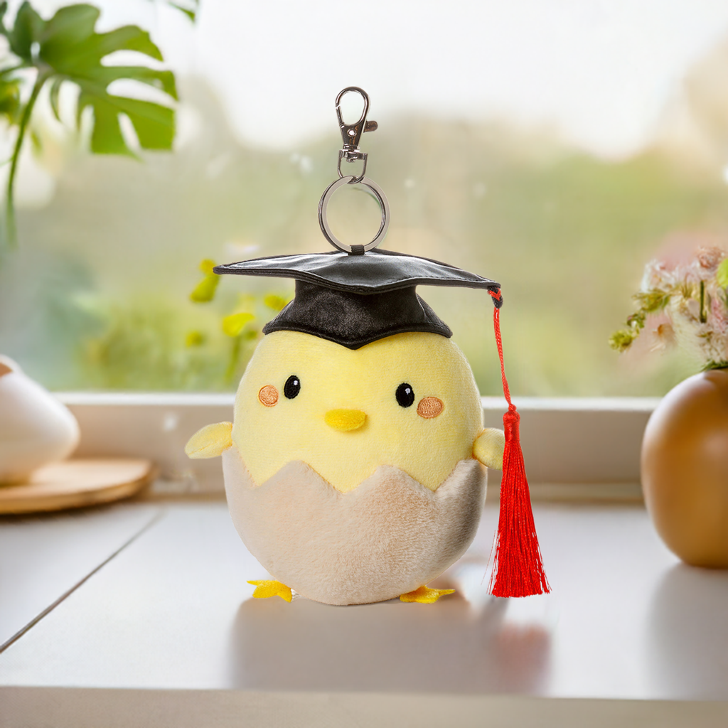 Profetoy Graduation Egg, Height 4.7 Inches, Perfect for Topping Backpacks